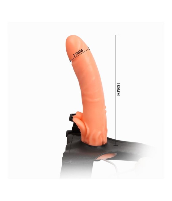 Baile Arnes con Dildo y Control Remoto 18 cm