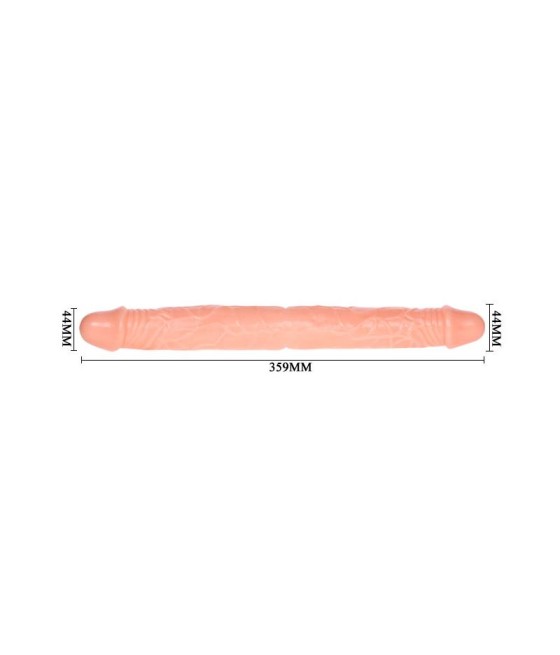 Baile Dildo Doble Color Natural