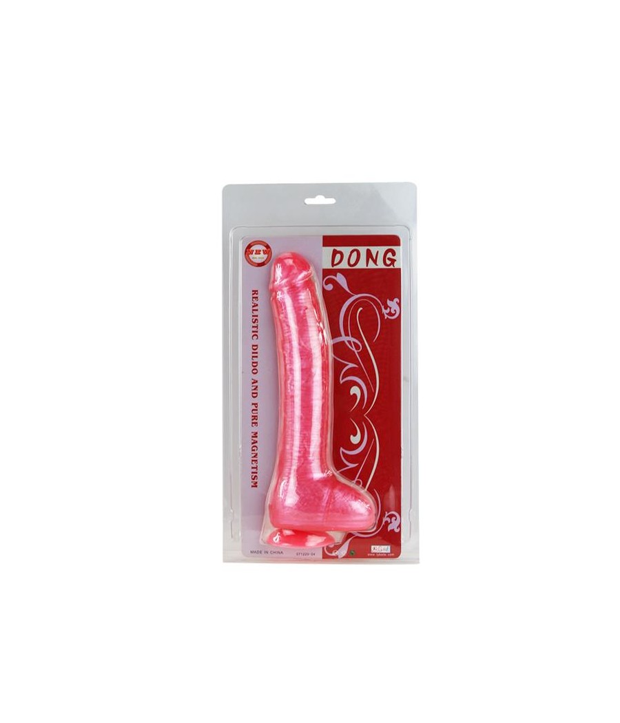 Baile Dildo con Ventosa color Rosa