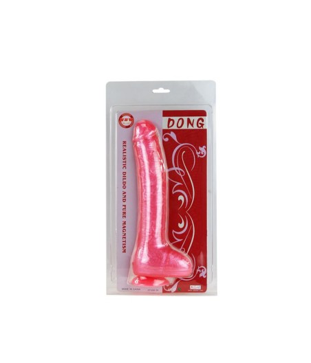 Baile Dildo con Ventosa color Rosa