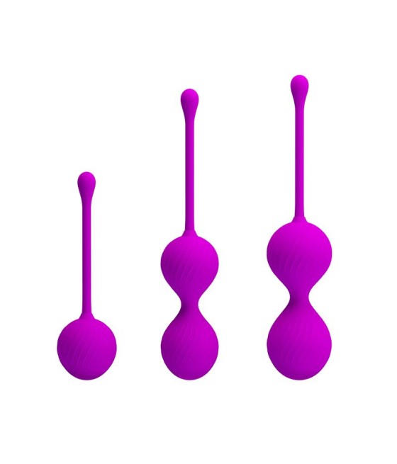 Pack 3 Bolas Kegel Color Rosa