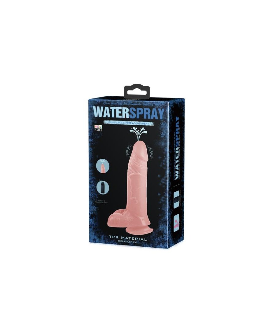 Dildo Eyaculador Water Spray Natural