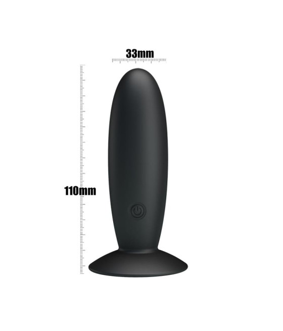 Pretty Love Plug Anal Vibrador Color Negro