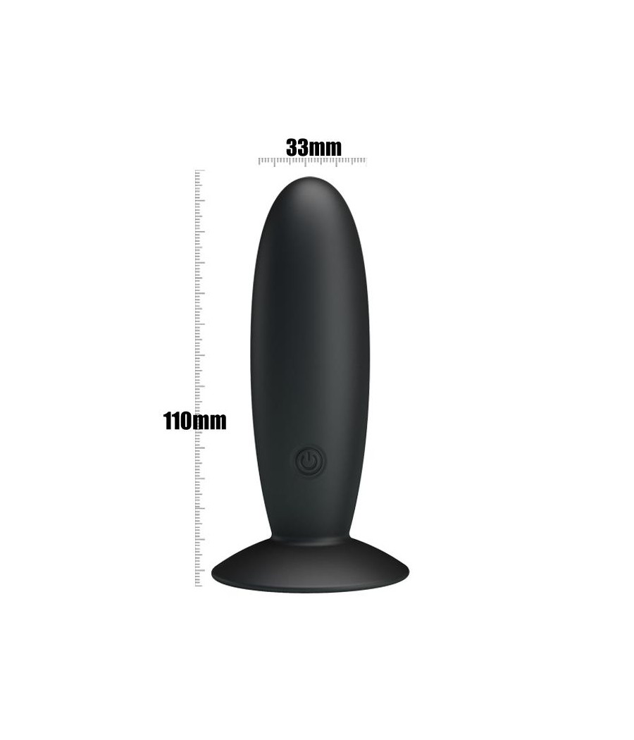 Pretty Love Plug Anal Vibrador Color Negro