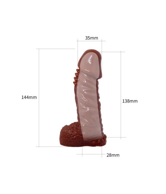 Baile Funda para Pene Wolftooth Color Marron