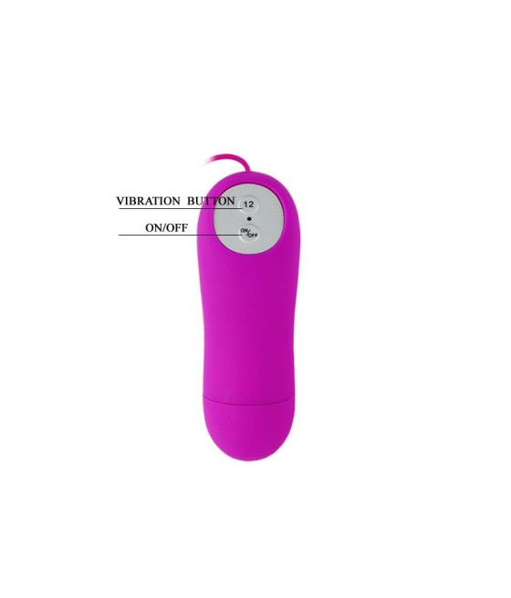 Pretty Love Huevo Vibrador Eunice Color Purpu CL70