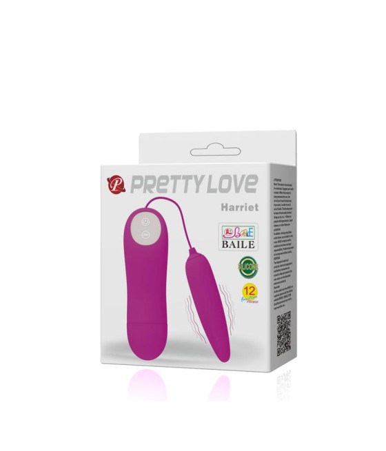 Pretty Love Huevo Vibrador Harriet Color Purp CL70