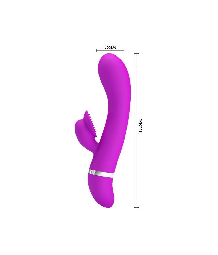 Pretty Love Vibrador Bert Color Purpura