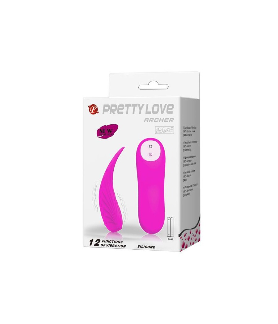 Pretty Love Vibrador Archer Color Rosa cl80