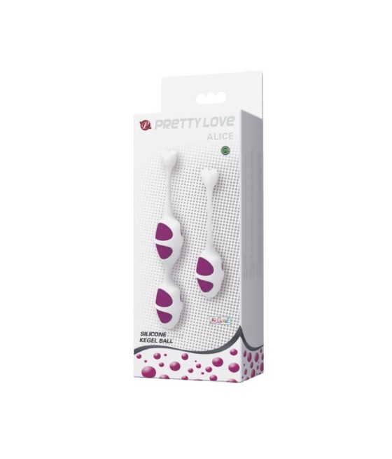 Pretty Love Bolas Ovaladas Kegel Purpura cl50