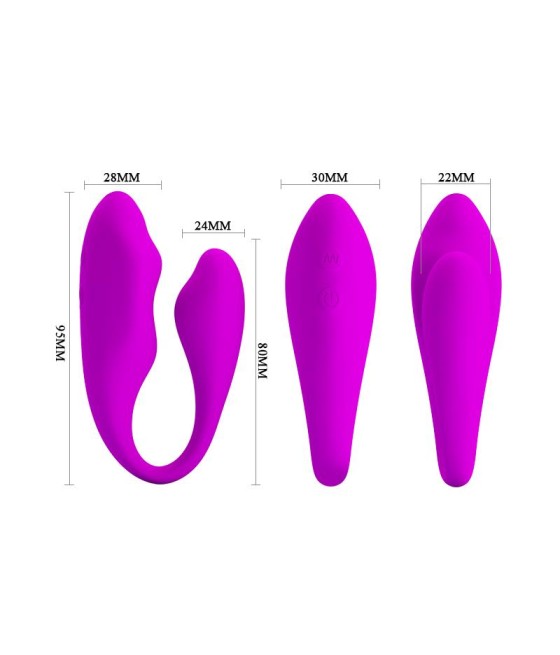 Pretty Love Vibrador para Parejas Bernie cl40