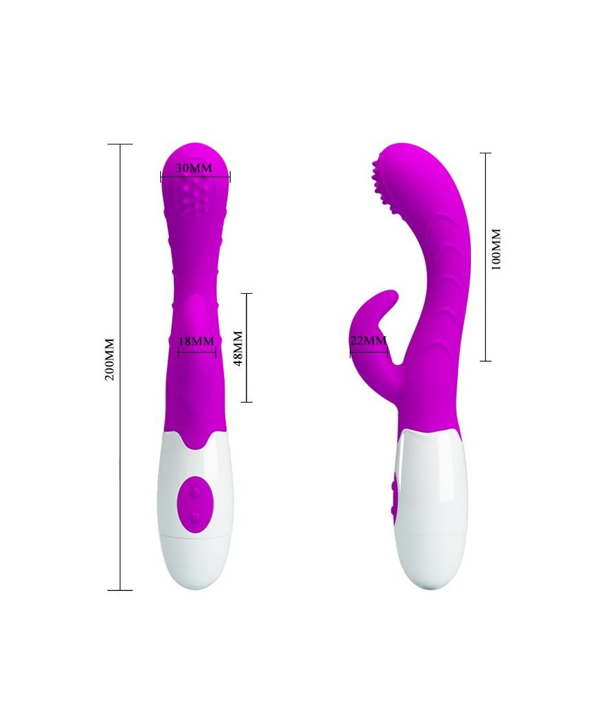 Pretty Love Vibrador Bruno Color Purpura