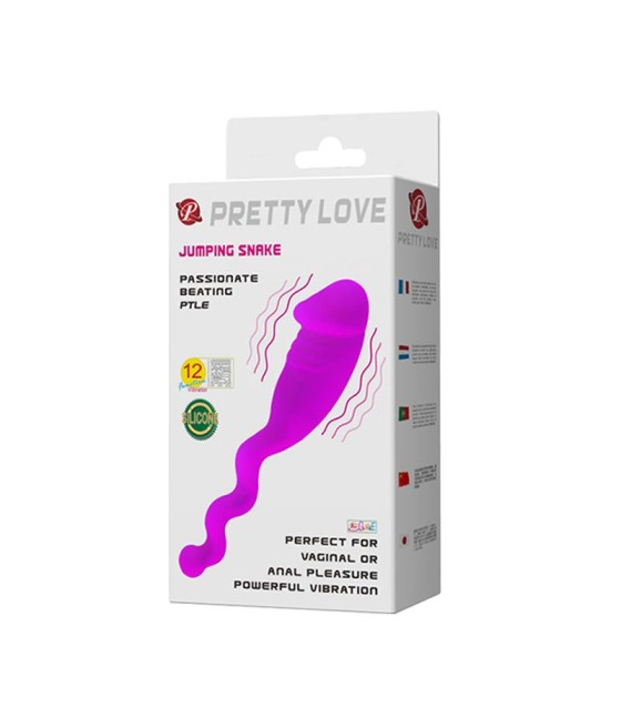 Pretty Love Vibrador Jumping Snake Color Purpura