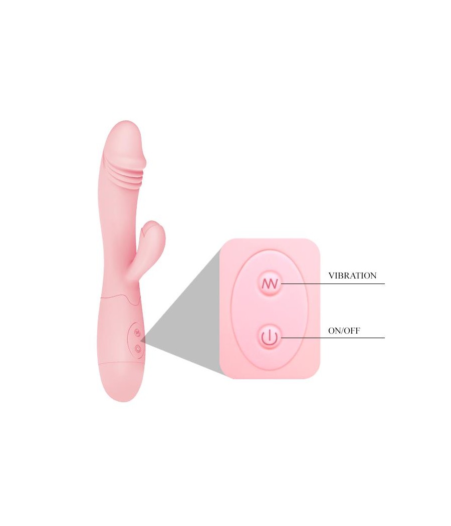 Vibrador Snappy Recargable Color Natural