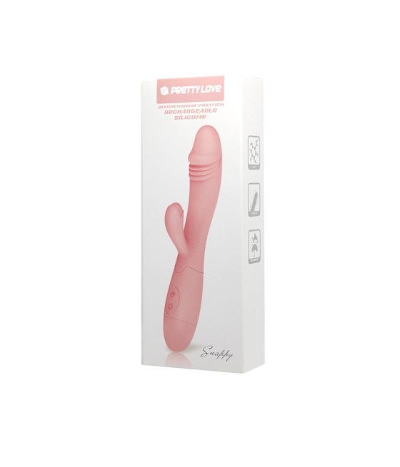 Vibrador Snappy Recargable Color Natural