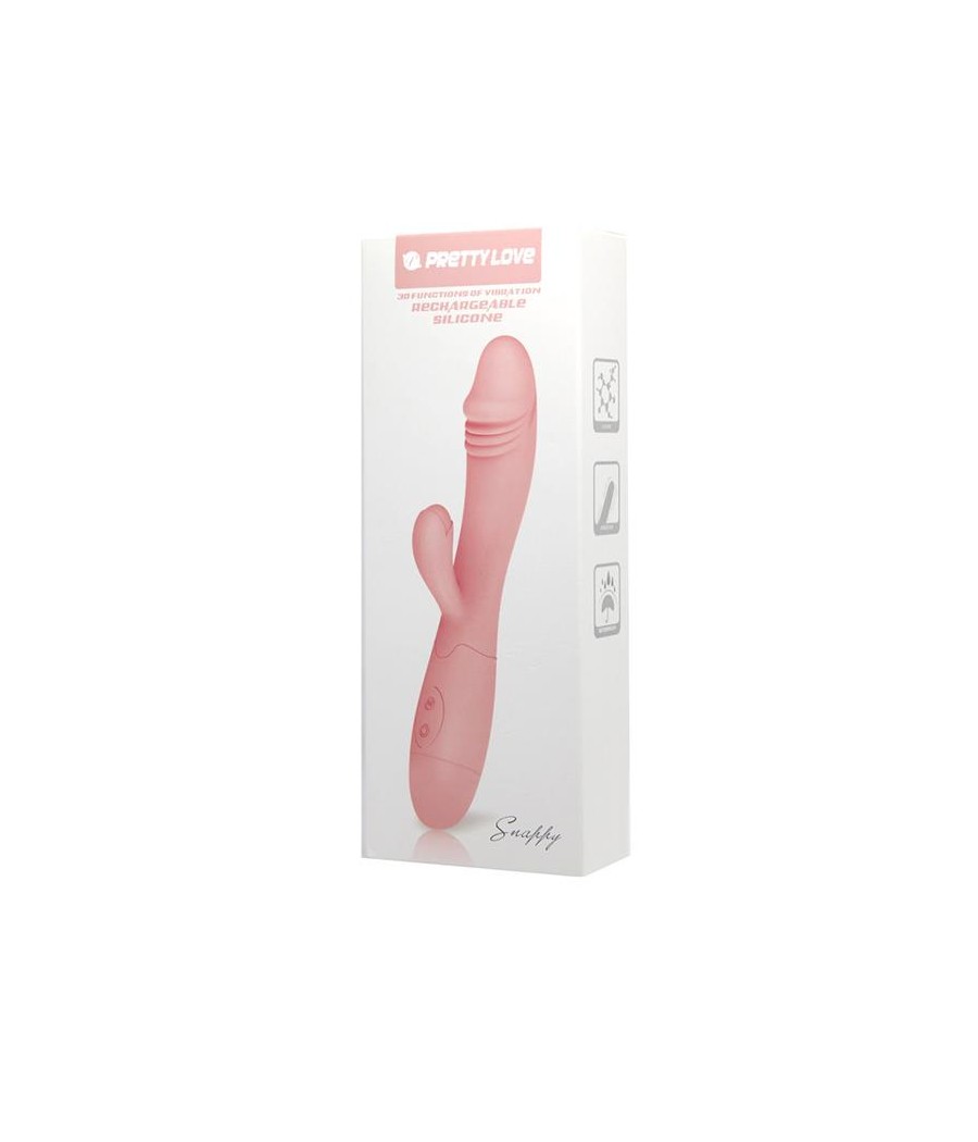 Vibrador Snappy Recargable Color Natural