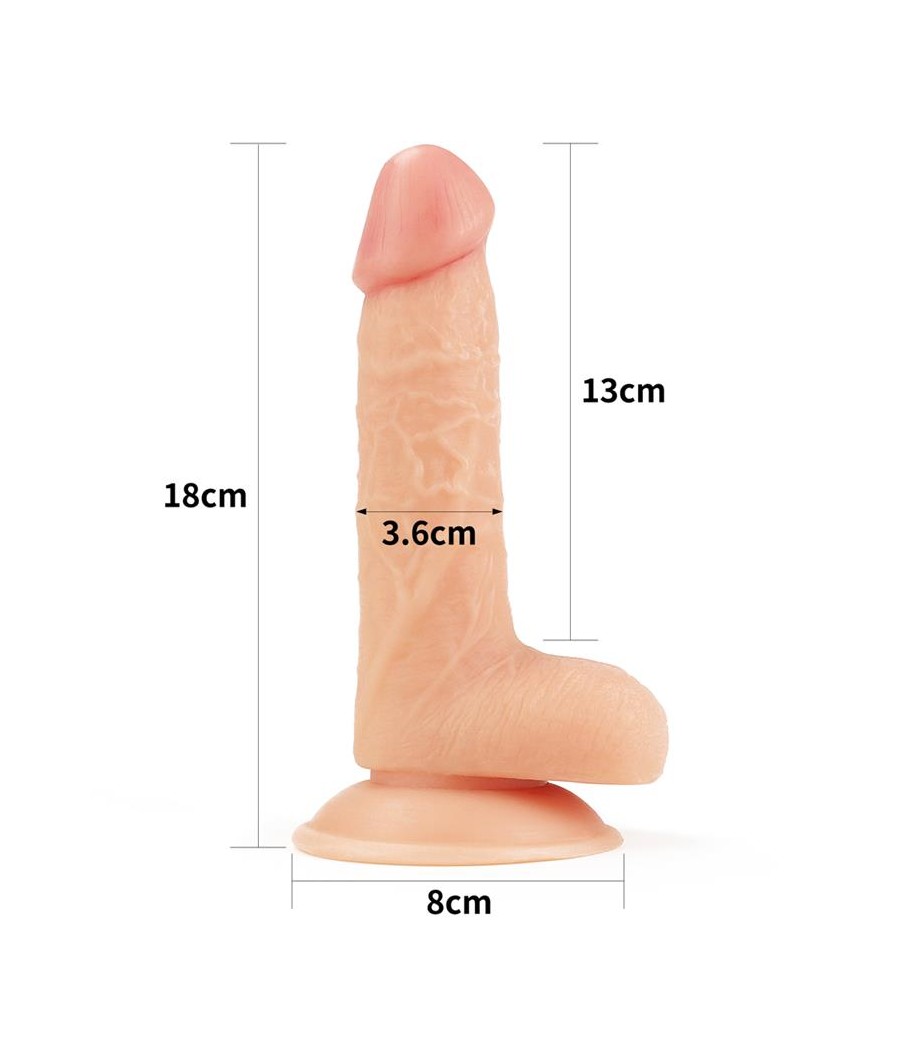 Dildo The Ultra Soft Dude 8 Natural