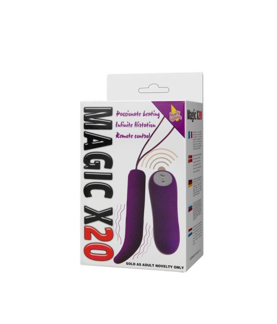 Bala Vibradora Magic x20 Purpura