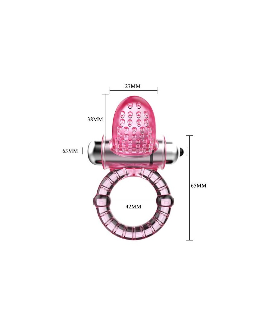 Anillo Vibrador Sweet Rosa