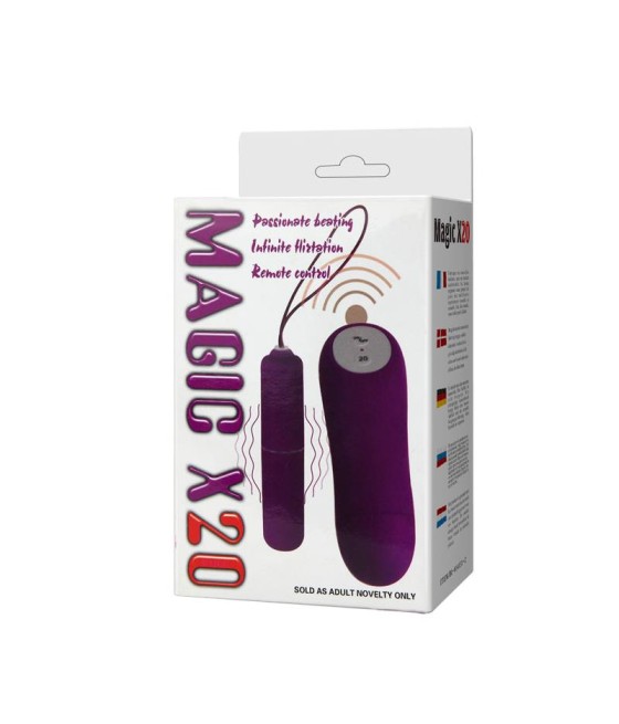 Bala Vibradora Magic X20 Purpura