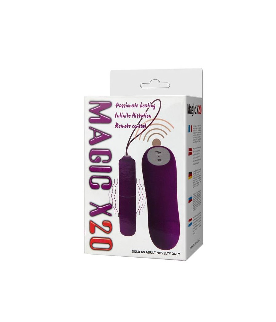 Bala Vibradora Magic X20 Purpura