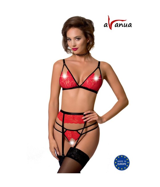 SALOME Set Rojo Negro