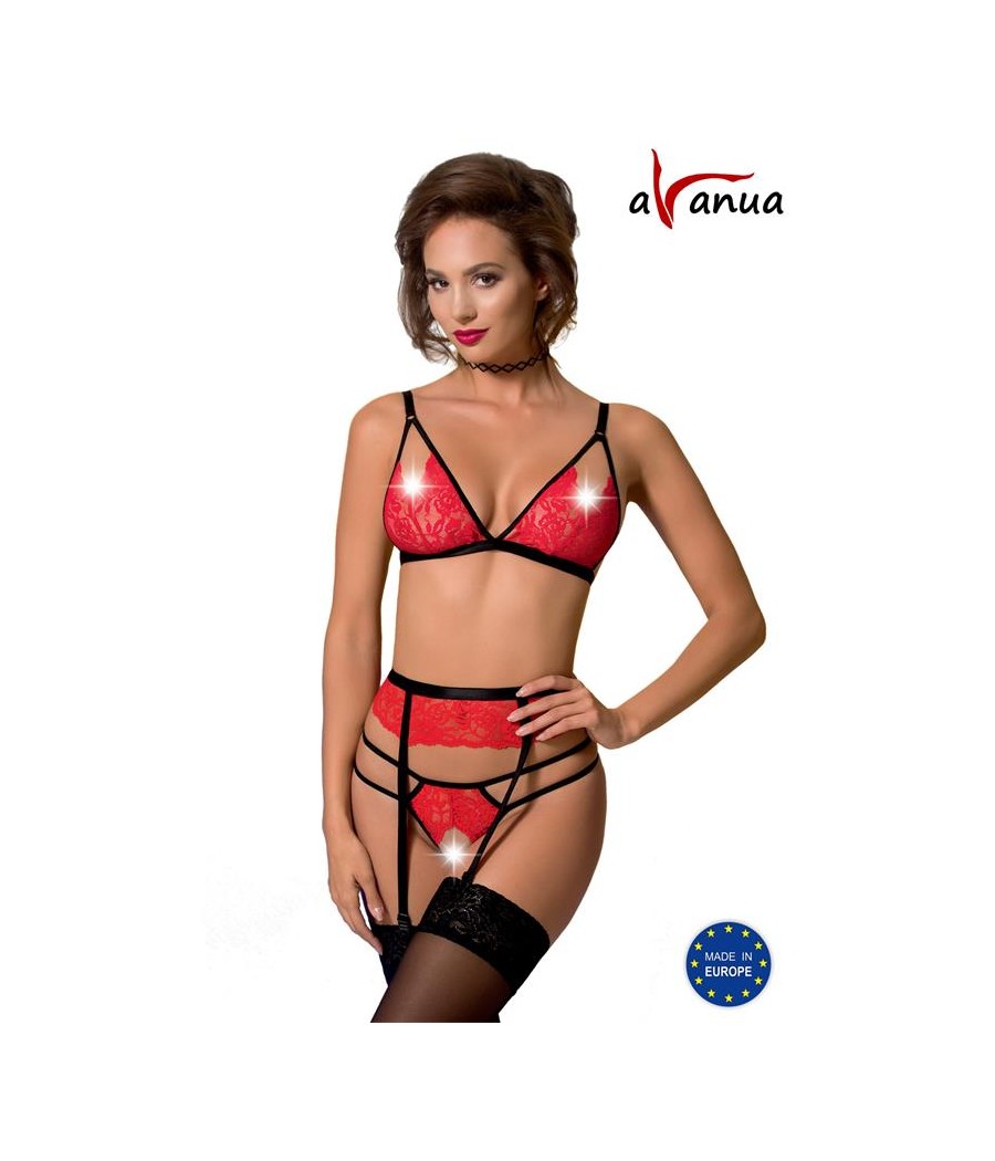 SALOME Set Rojo Negro