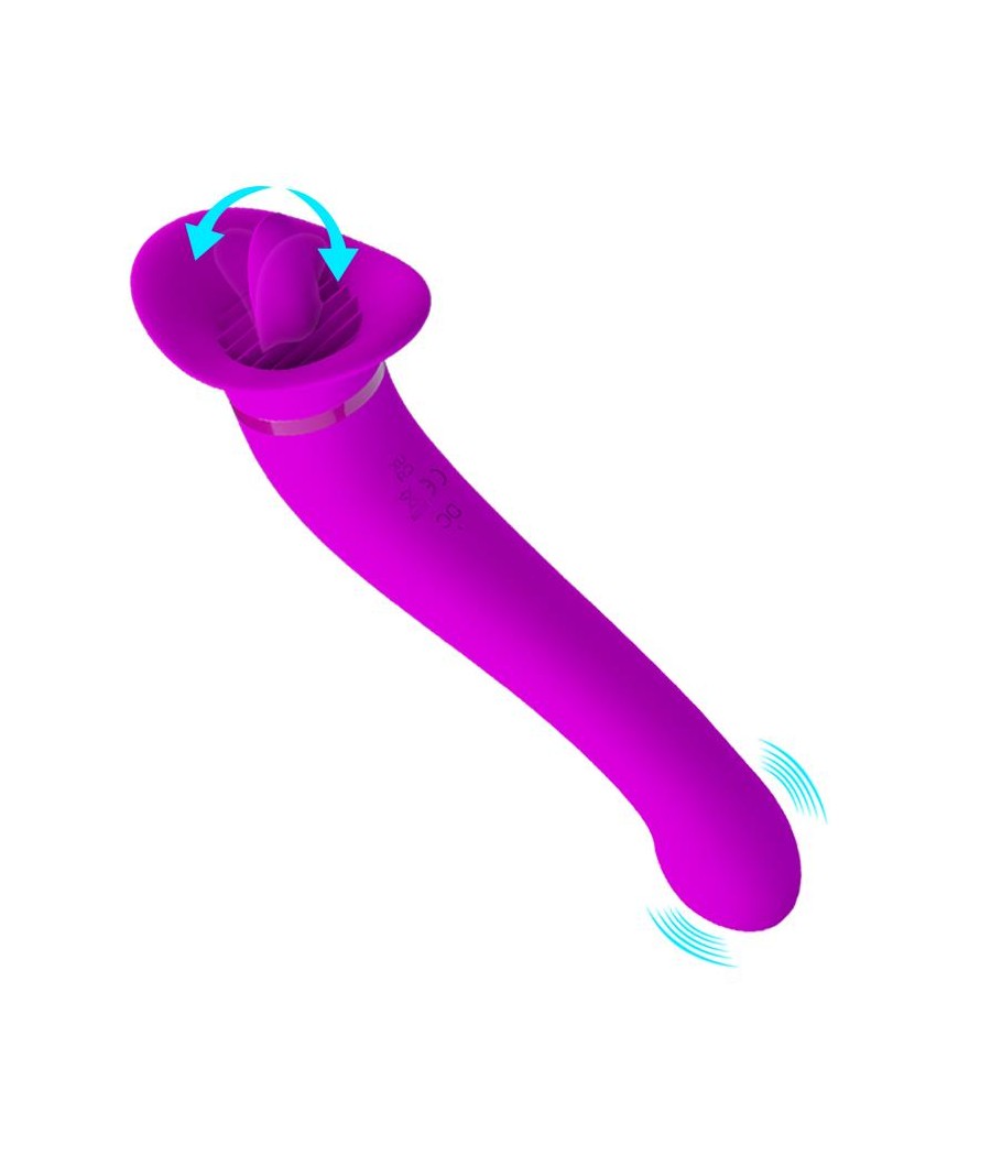 Faust Vibrador con Lengua Estimuladora USB