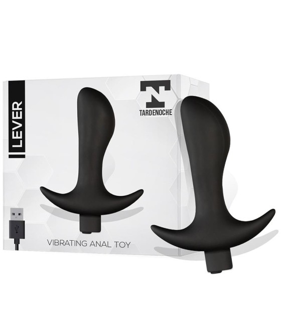 Lever Plug Anal con Vibracion USB Silicona