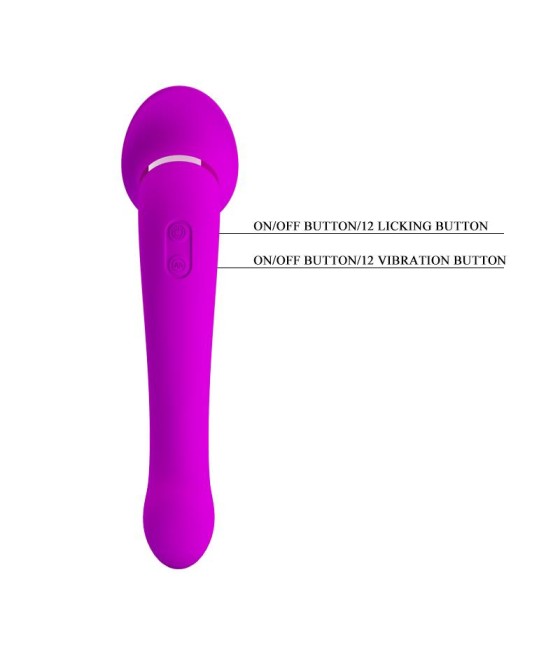 Faust Vibrador con Lengua Estimuladora USB