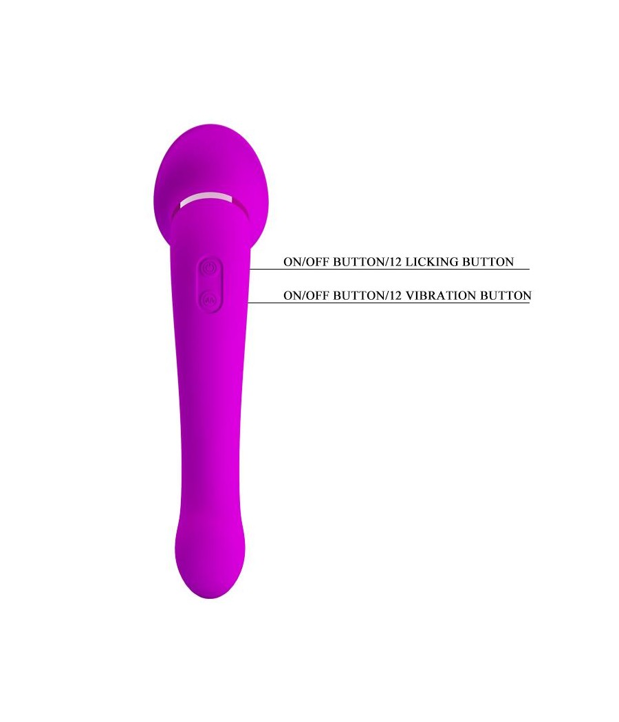 Faust Vibrador con Lengua Estimuladora USB