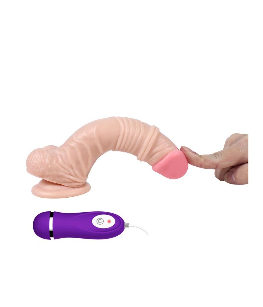 Thunder Dildo con 20 Modos de Vibracion con Control Remoto