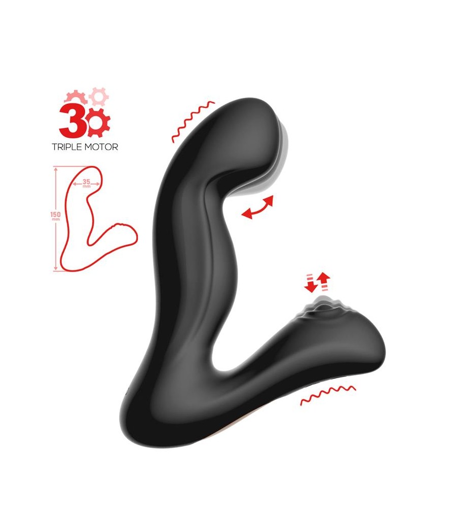 Convo Prostate Stimulator with Tapping and Finger Wiggle Function