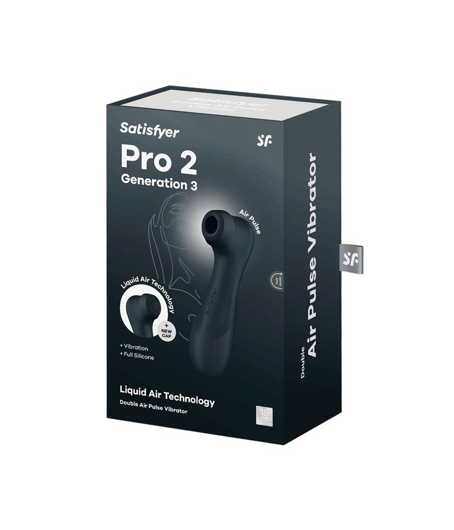 Pro 2 Gener 3 Liquid Air Technology Succion y Vibracion Negro