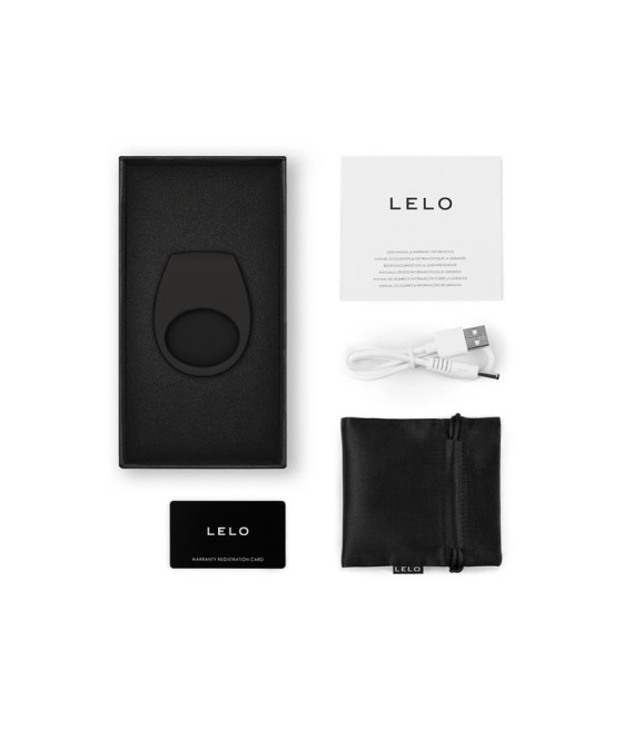 Tor 3 Anillo para Parejas con Lelo APP Black