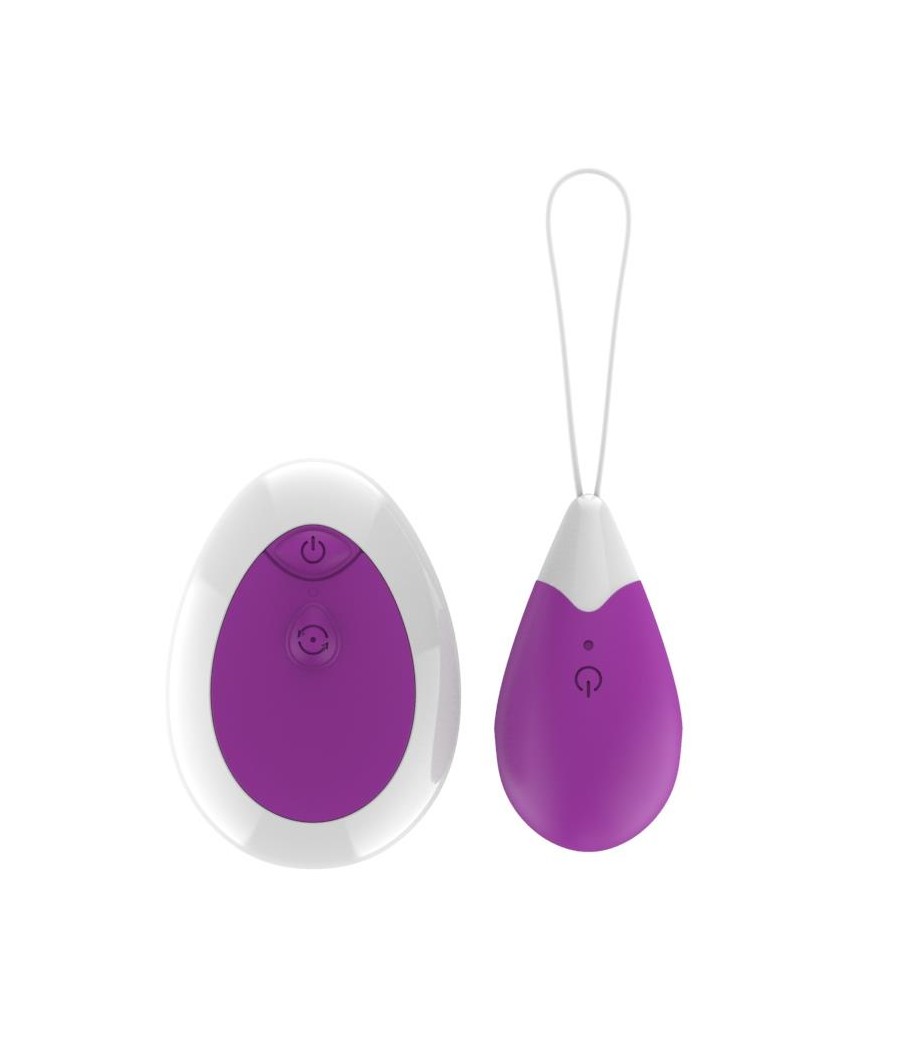 Huevo Vibrador con Control Remoto USB Purpura