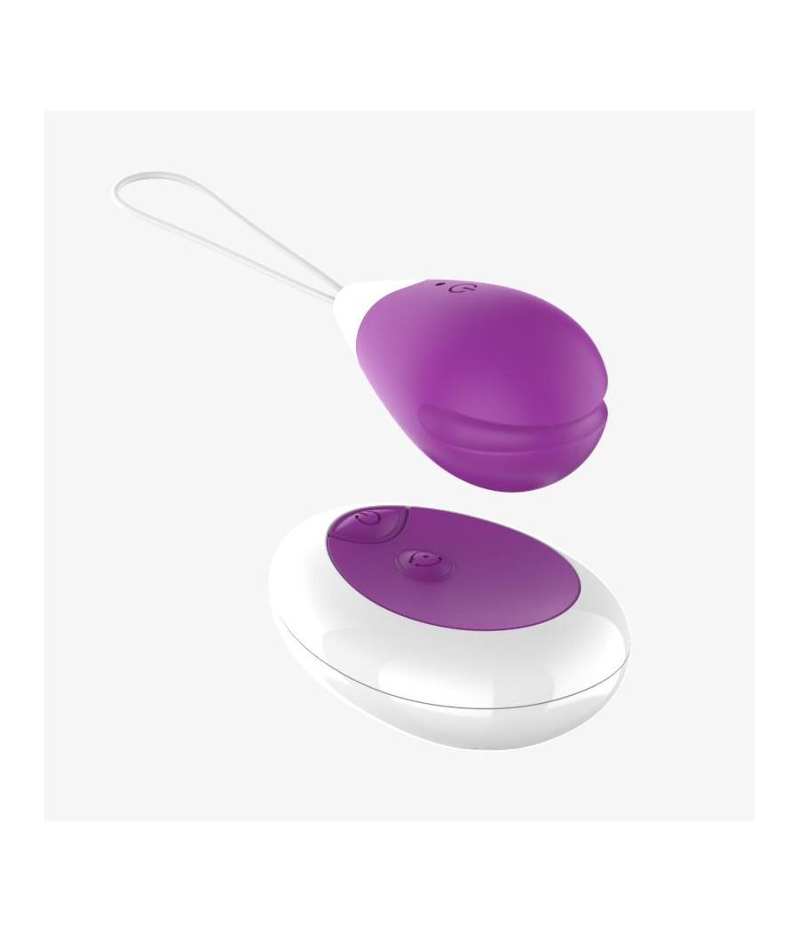 Huevo Vibrador con Control Remoto USB Purpura