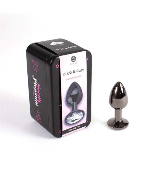 Plug Anal Gunmetal Talla S