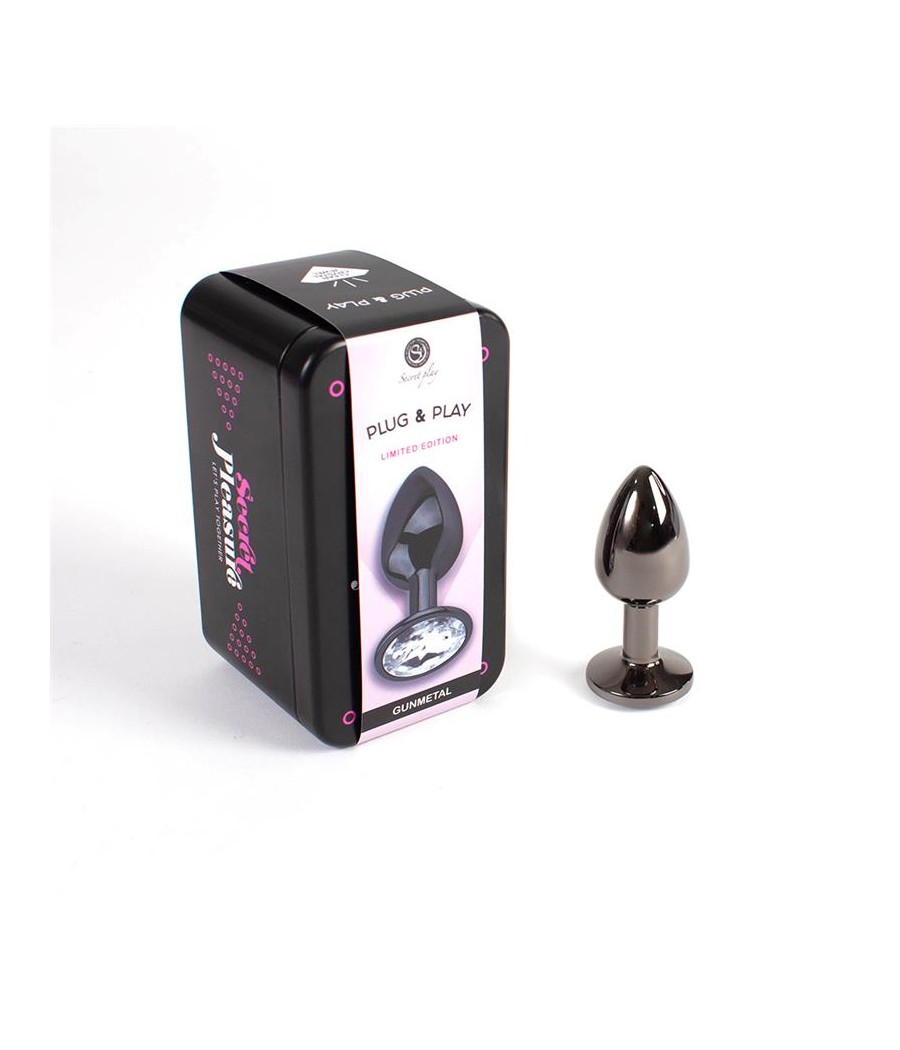 Plug Anal Gunmetal Talla S