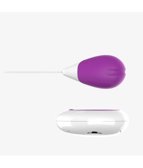 Huevo Vibrador con Control Remoto USB Purpura