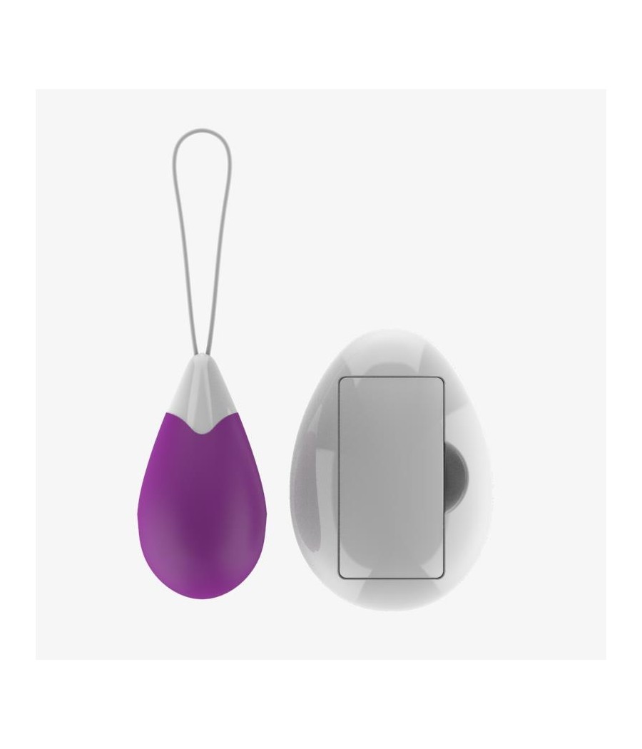 Huevo Vibrador con Control Remoto USB Purpura