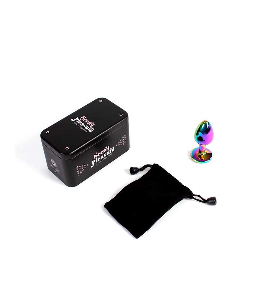 Plug Anal de Metal Rainbow Talla S