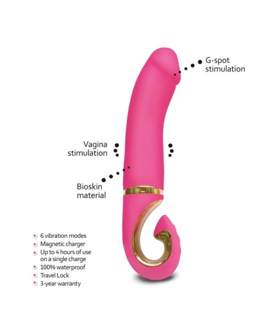 Gjay Neon Vibrador Rose