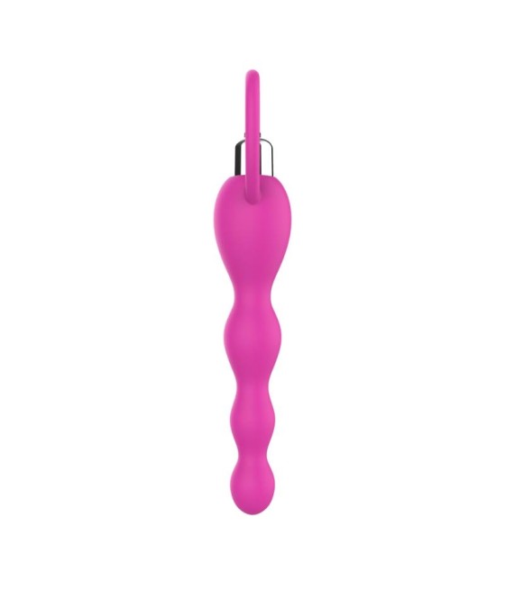 Cadena Anal con Vibracion Rosa