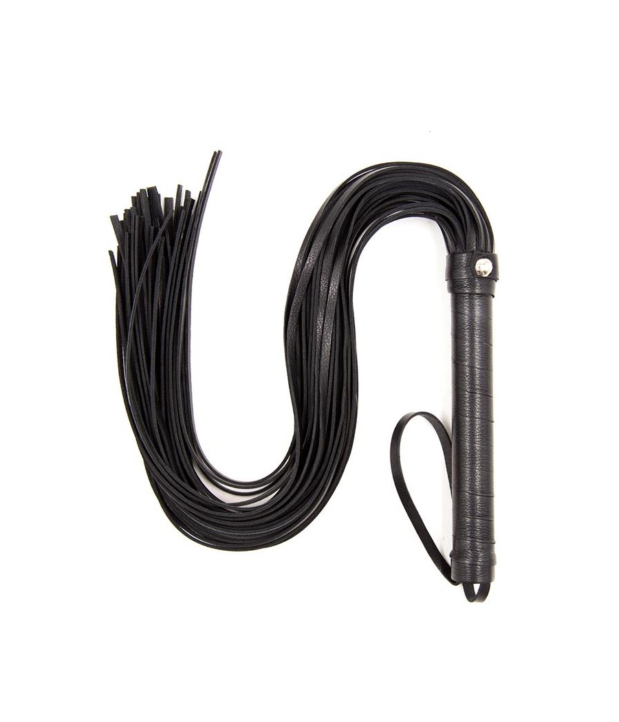 Flogger Mango de Metal 69 cm Negro