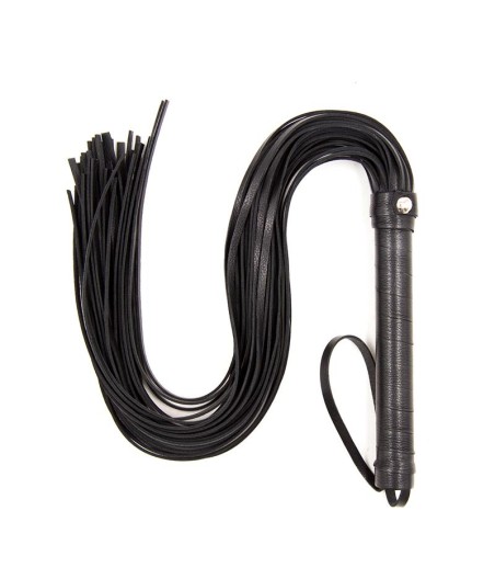 Flogger Mango de Metal 69 cm Negro