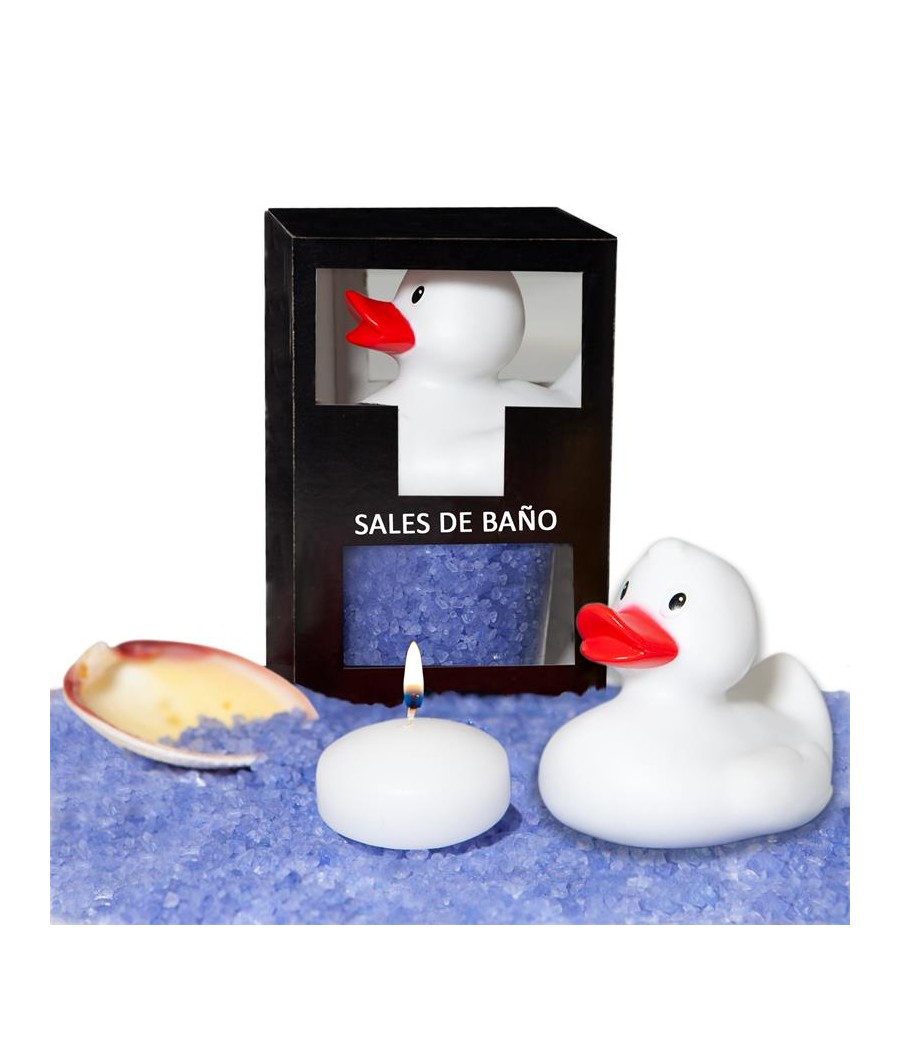 Set Sales Bano Aroma Lavanda Pato Vela y Concha 150gr