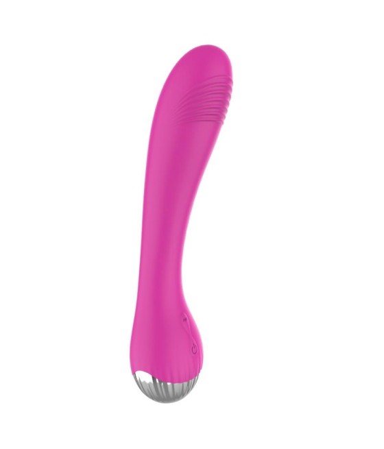 Vibrador 6 Funciones USB Rosa