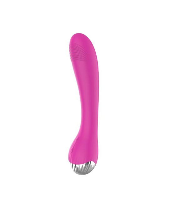 Vibrador 6 Funciones USB Rosa