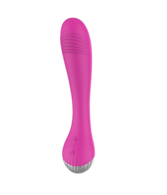 Vibrador 6 Funciones USB Rosa